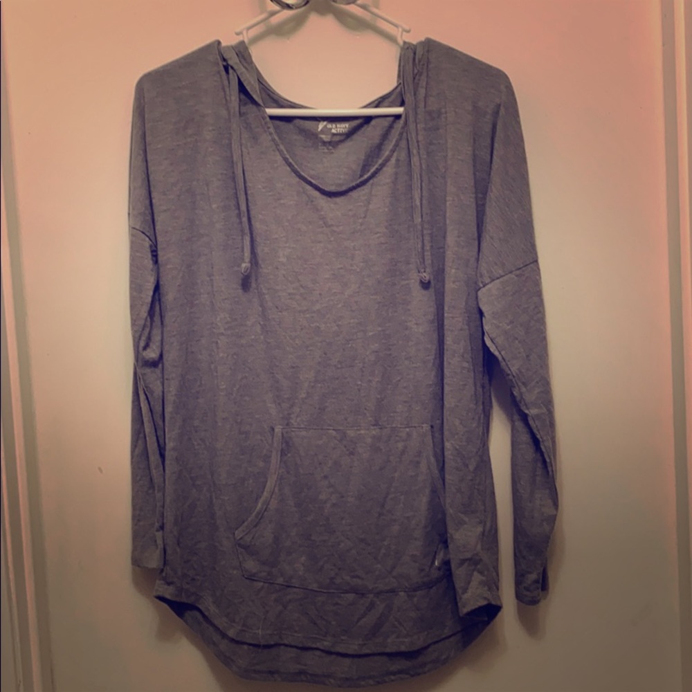Gray Old Navy hoodie
